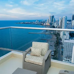  Apartamento Bocagrande Y Marbella Frente Al Mar,piscina